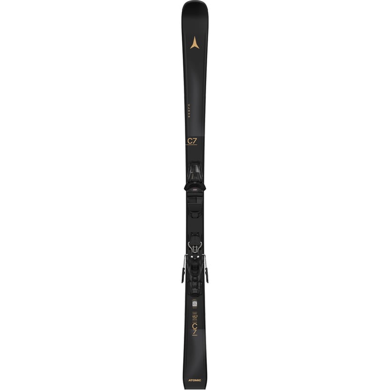 Womens Cloud C7 Black Skis - Image 2