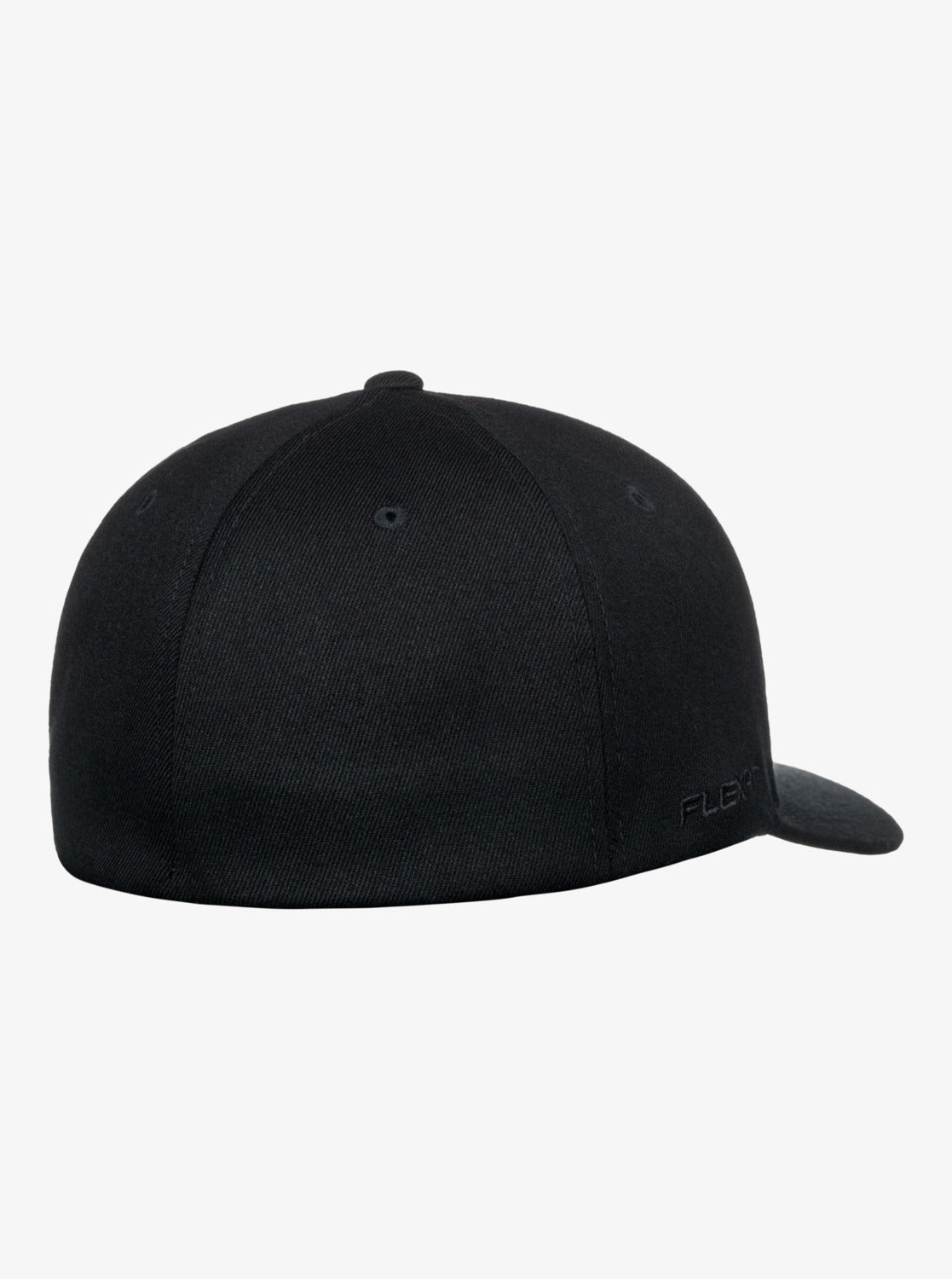 Quiksilver Mens Mountain & Wave Flexfit Cap Black White