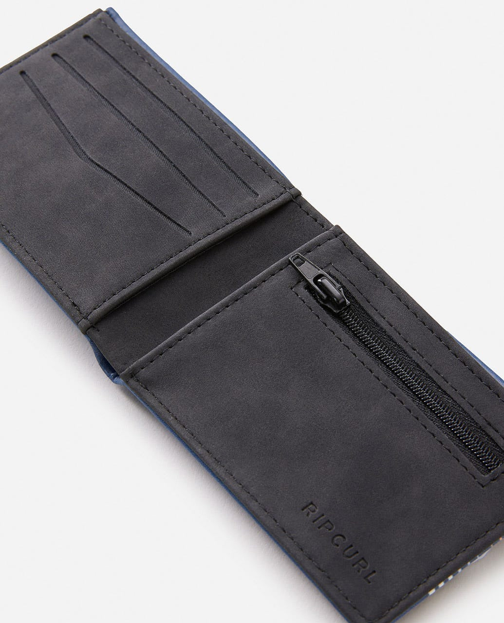 Ripcurl Combo PU Slim Wallet Navy Orange