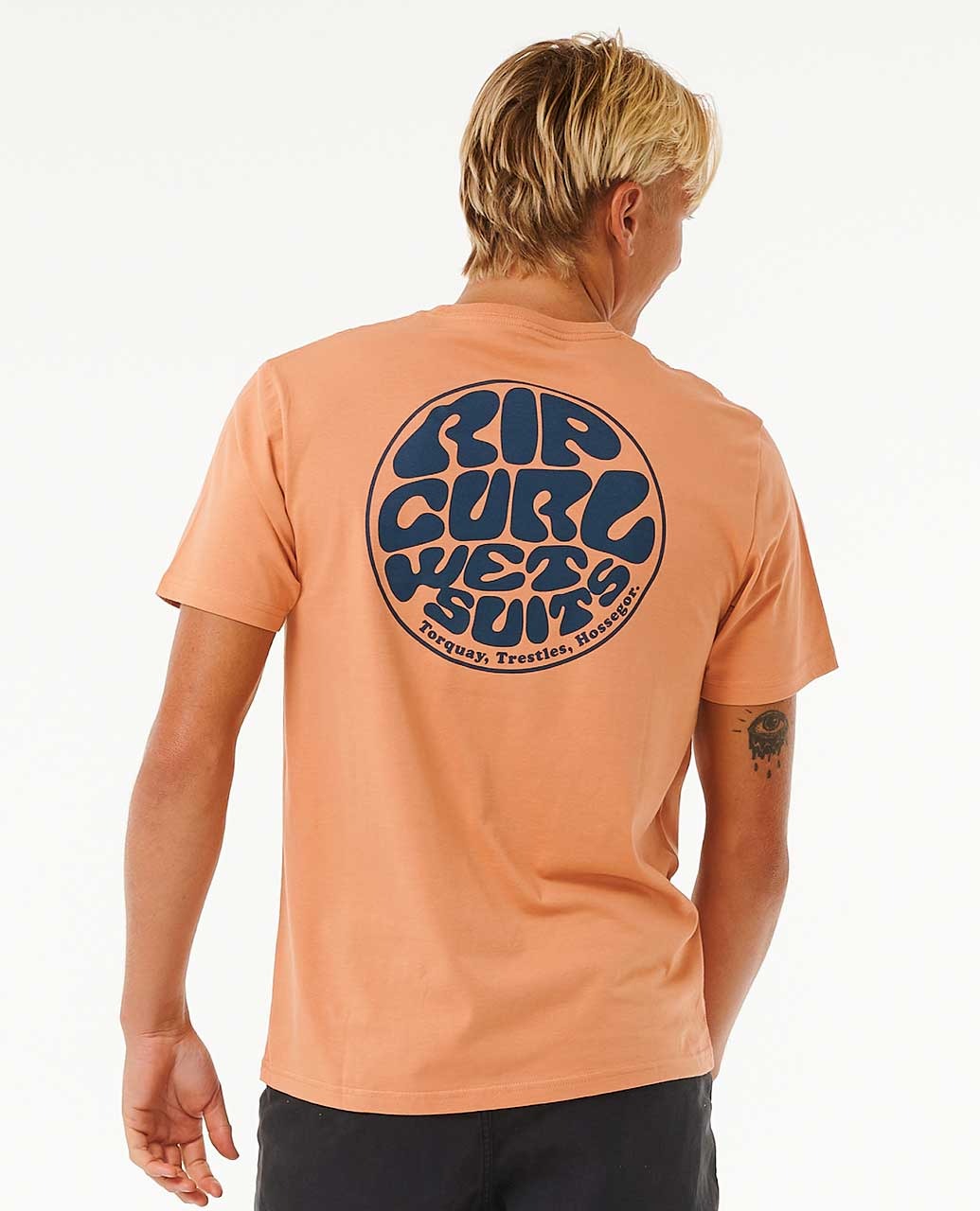 Ripcurl Wetsuit Icon Short Sleeve Tee Clay