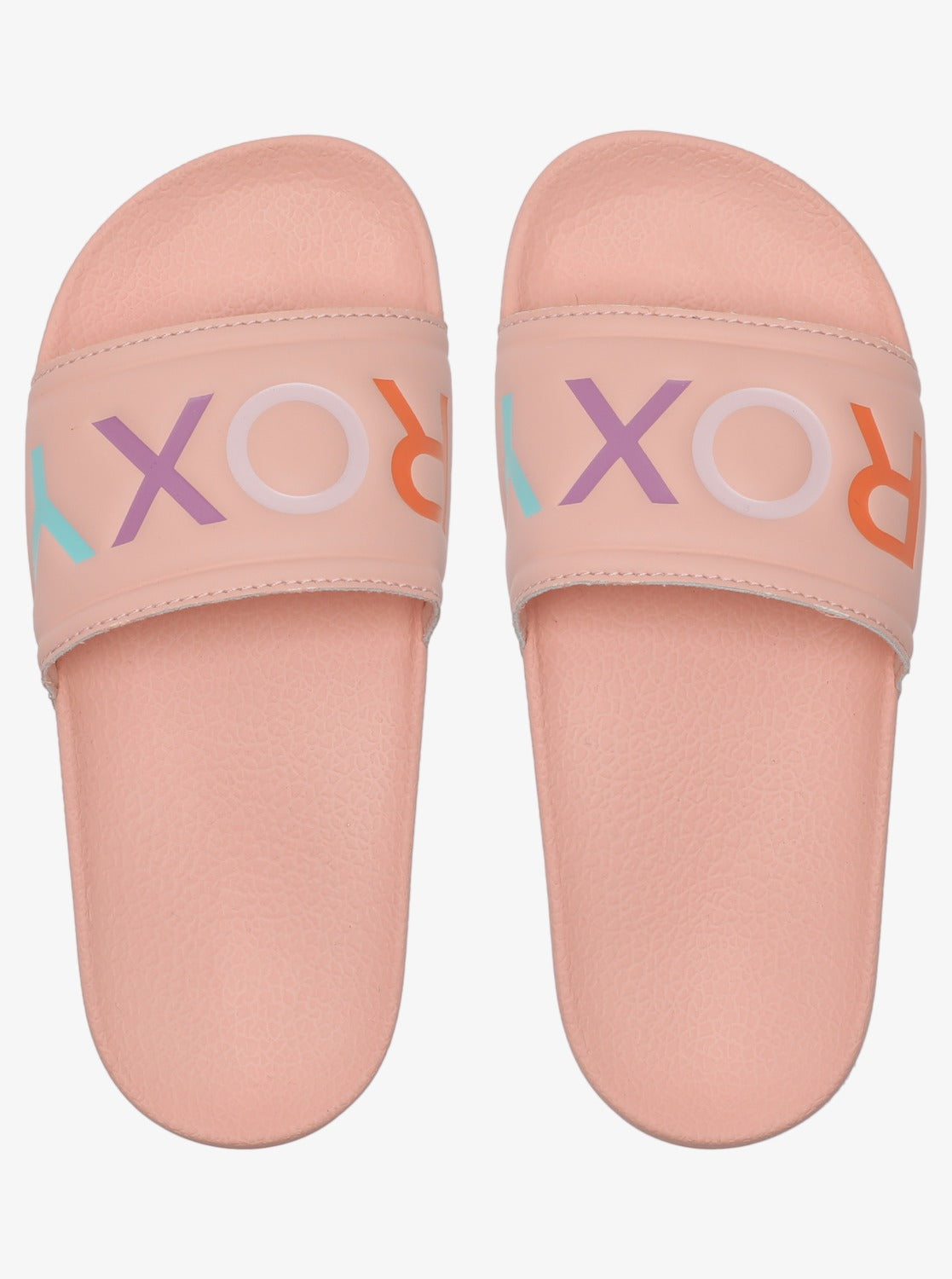 Roxy Girls 8-16 Slippy Sandals Peach Parfait