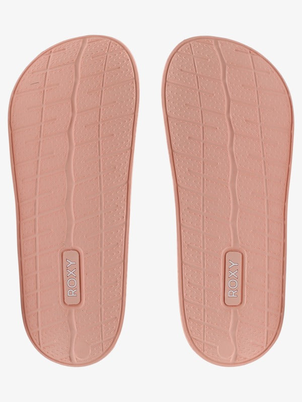 Roxy Girls 8-16 Slippy Sandals Peach Parfait