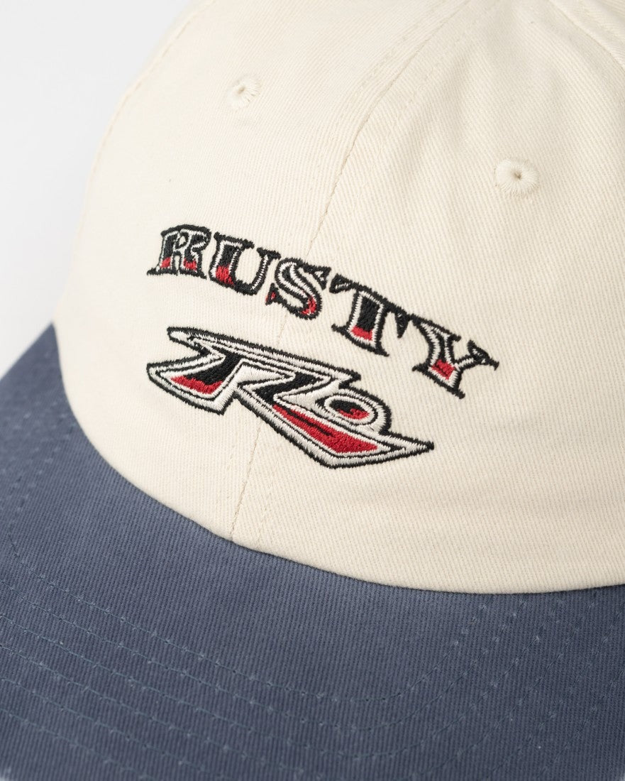 Rusty Been Better Vintage Wash Two-Toned Dad Cap China Blue