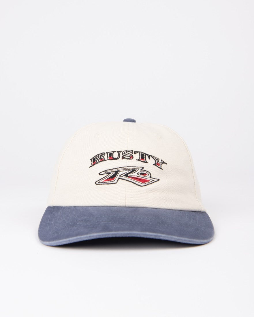 Rusty Been Better Vintage Wash Two-Toned Dad Cap China Blue