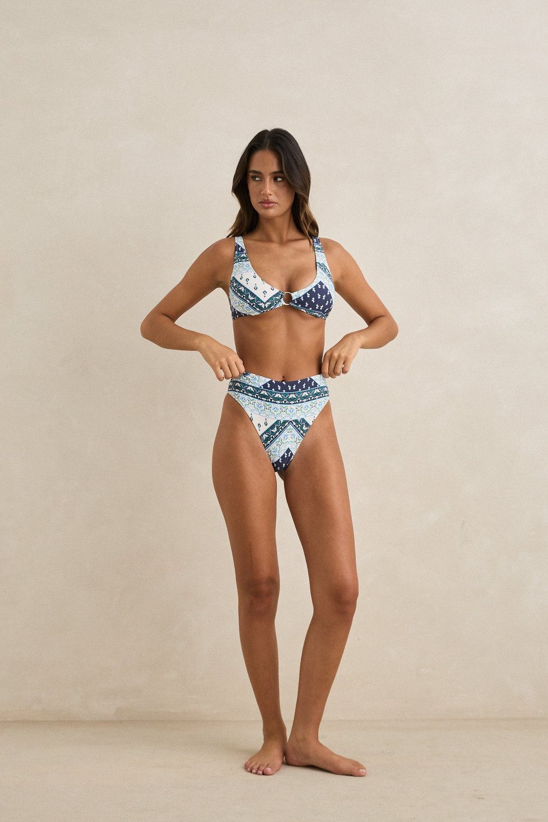 Seacliff Hi Waist Pant Navy - Image 5