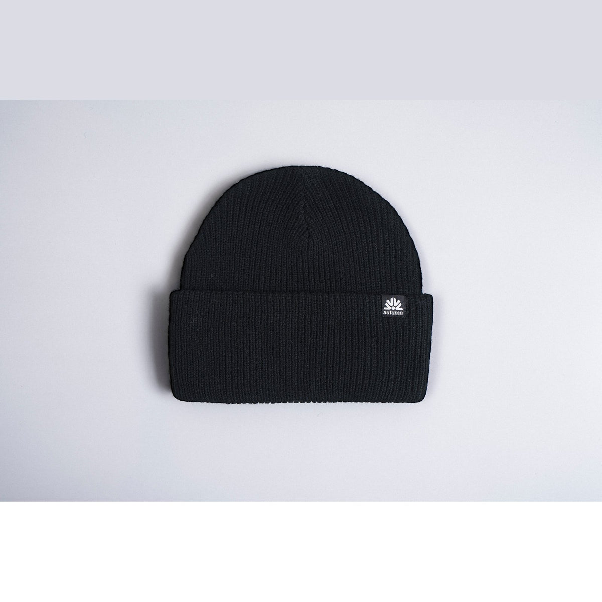 Simple Solid Beanie Black - Image 1