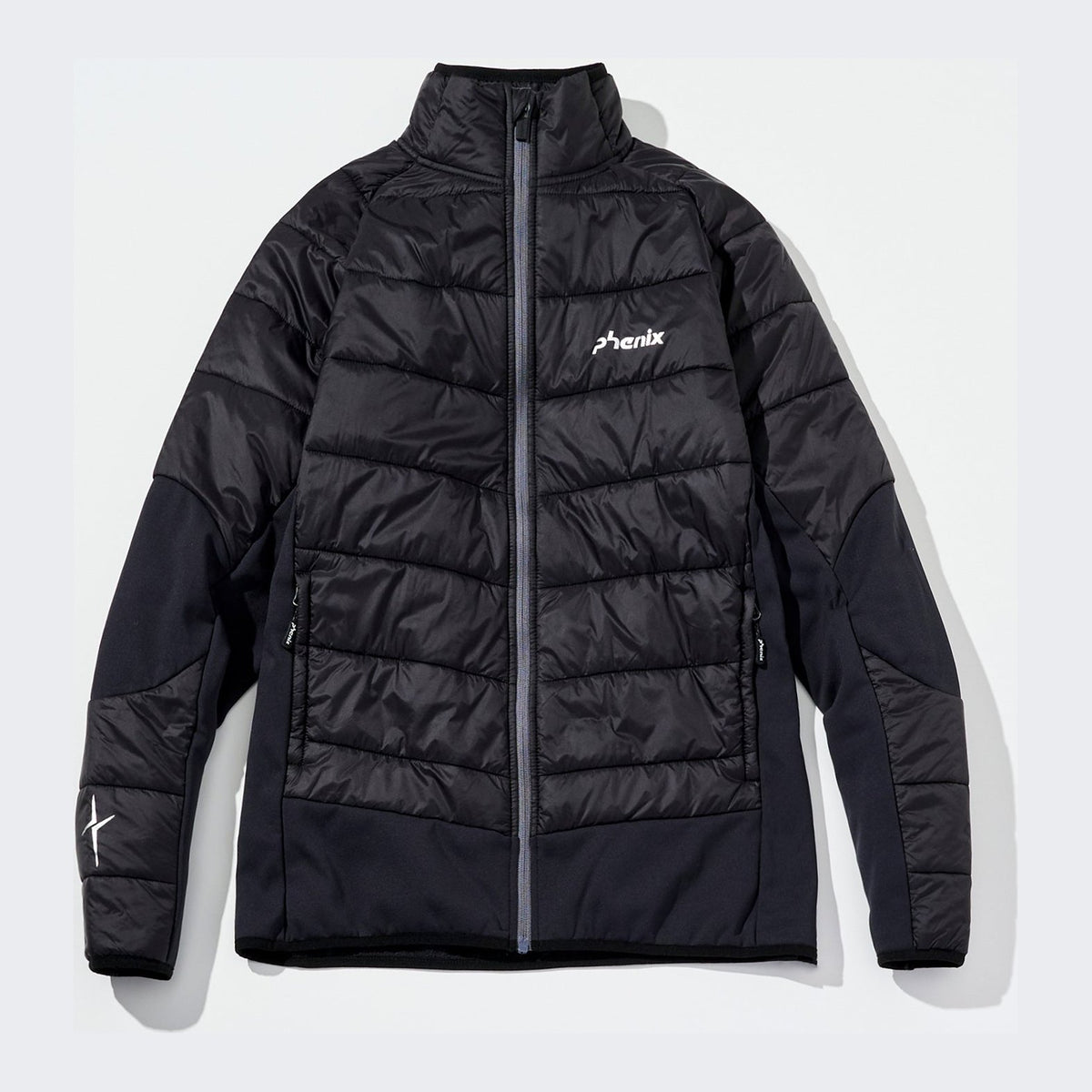 Mens Padding Middle Jacket Black - Image 1