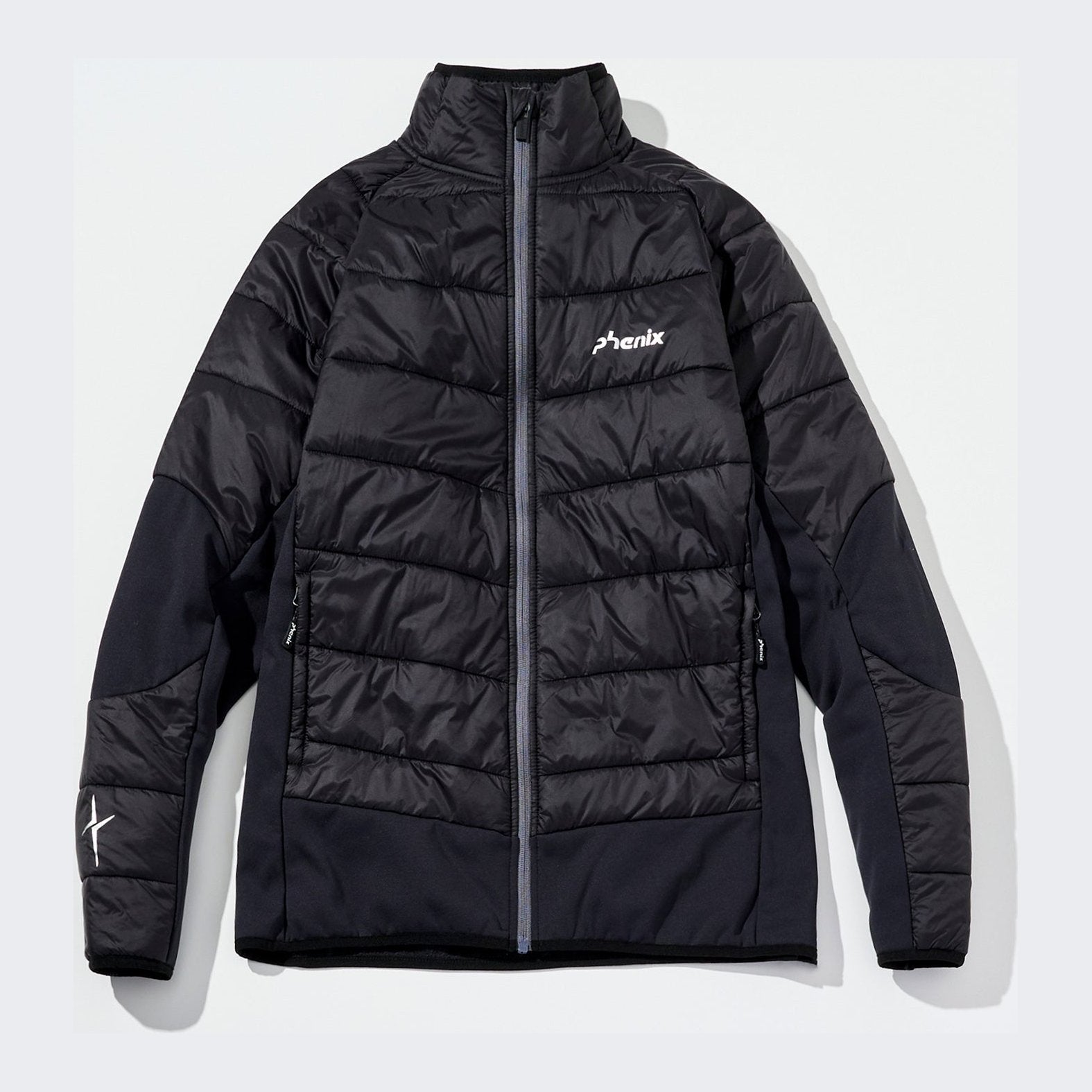 Mens Padding Middle Jacket Black - Image 1
