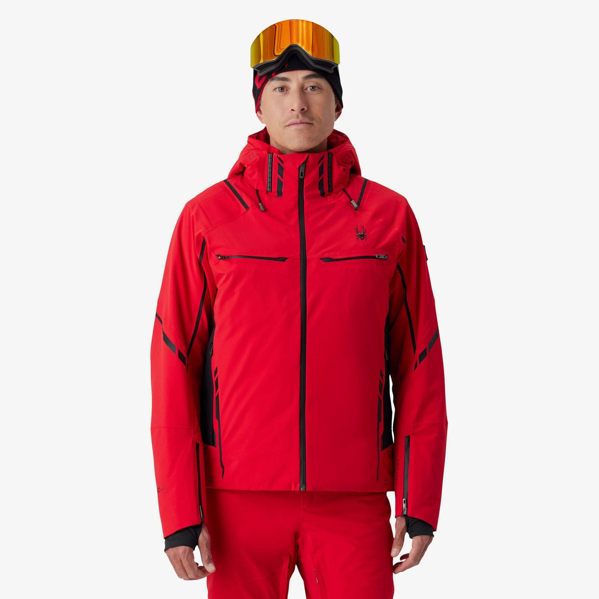 Mens Monterosa Jacket Spyder Red - Image 1