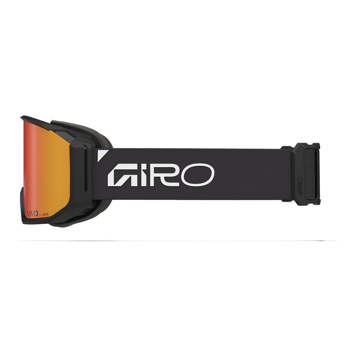 Revolt Pro Snow Goggle Black Wordmark - Vivid Ember Lens w/ Vivid Infrared Lens - Image 2