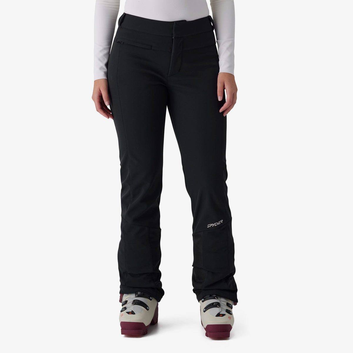 Womens Orb Softshell Pants Black - Image 1