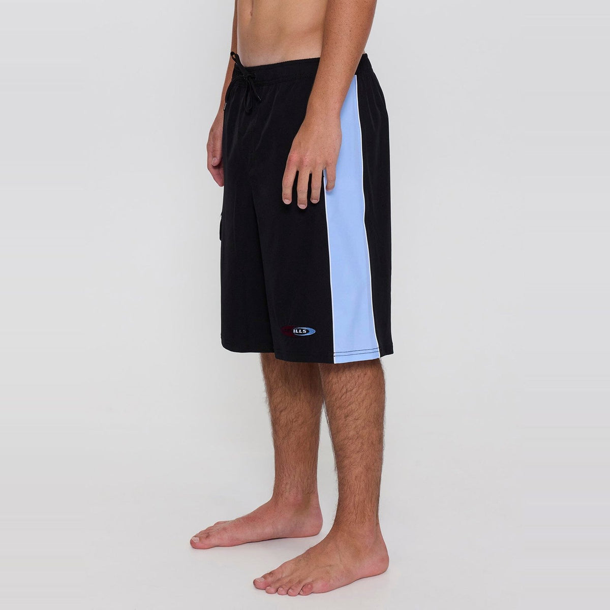 Mad Dogs Big Slacker Elastic Board Shorts Black - Image 1