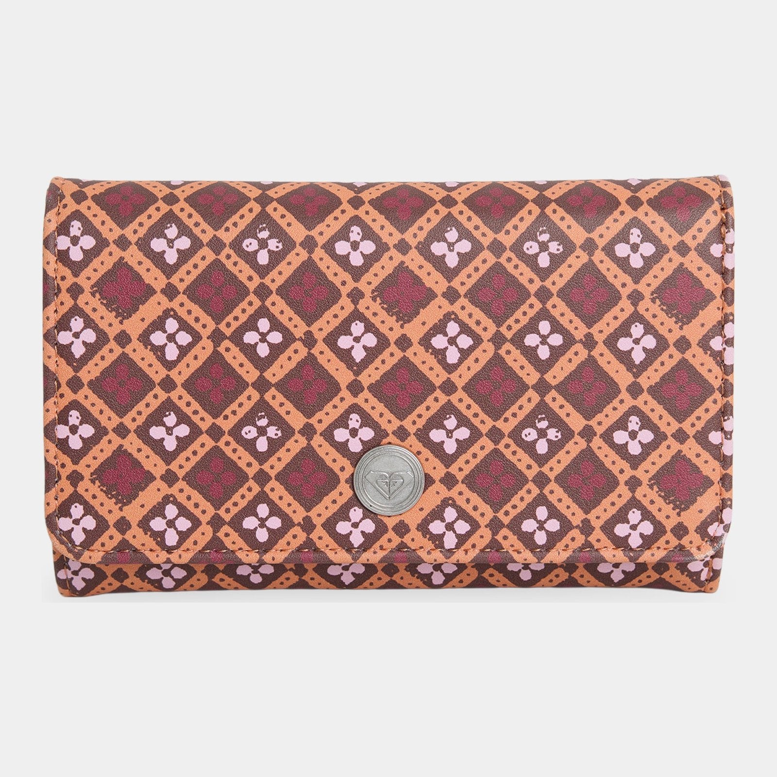 Womens Crazy Diamond Wallet Dusty Orange - Image 1