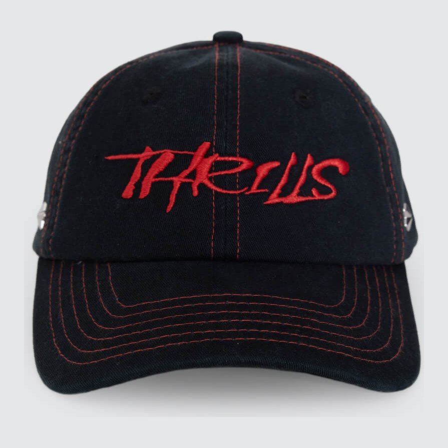 Heater Shallow 6 Panel Cap Black - Image 1
