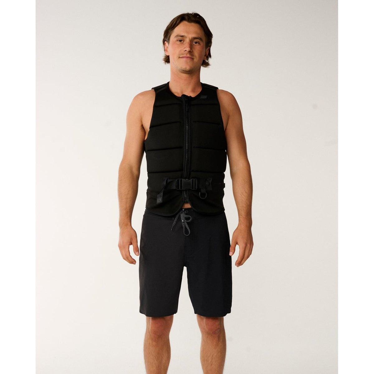 Dawn Patrol Buoy Vest Mens Life Jacket Black / Grey - Image 1