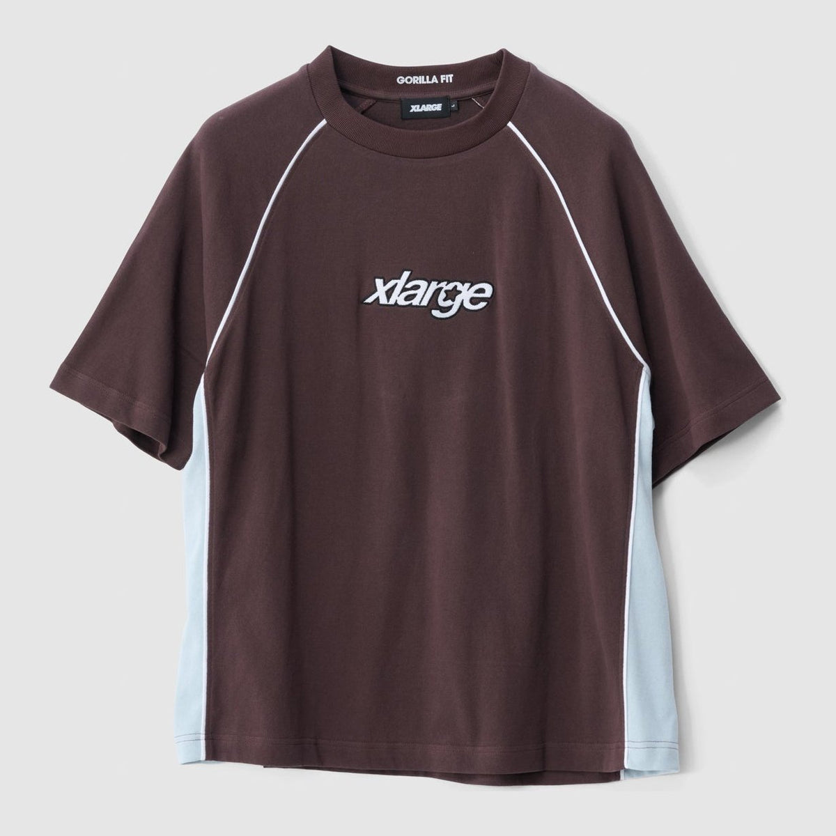 Star Panel Gorilla Fit Tee Chocolate - Image 1