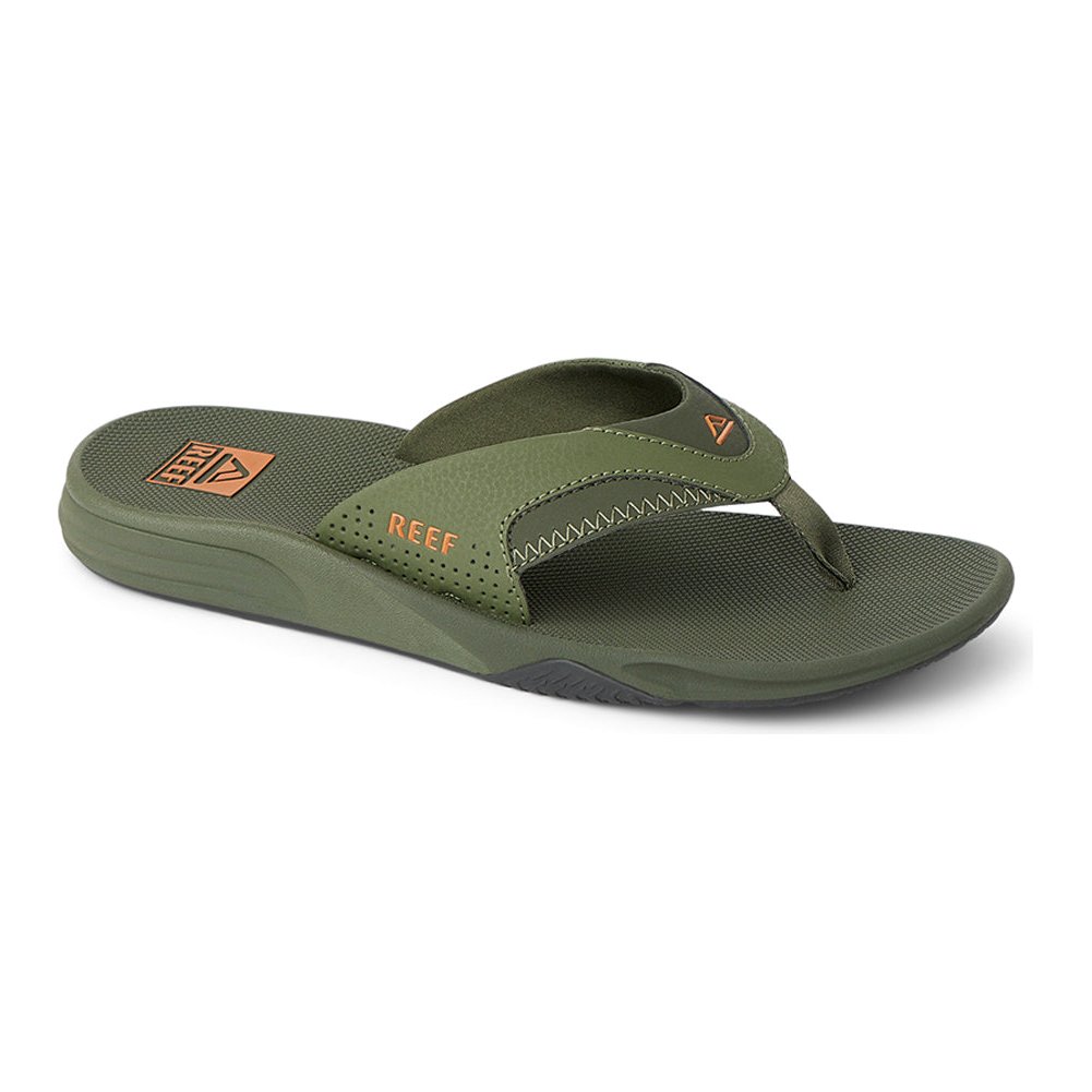 Mens Cushion Fanning Olive - Image 1