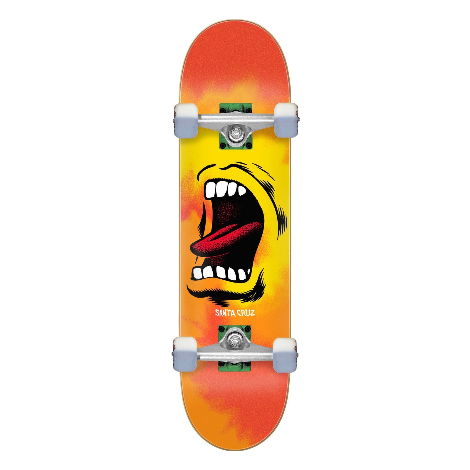 8.0In Full Big Mouth Flame Complete Skateboard - - Image 1