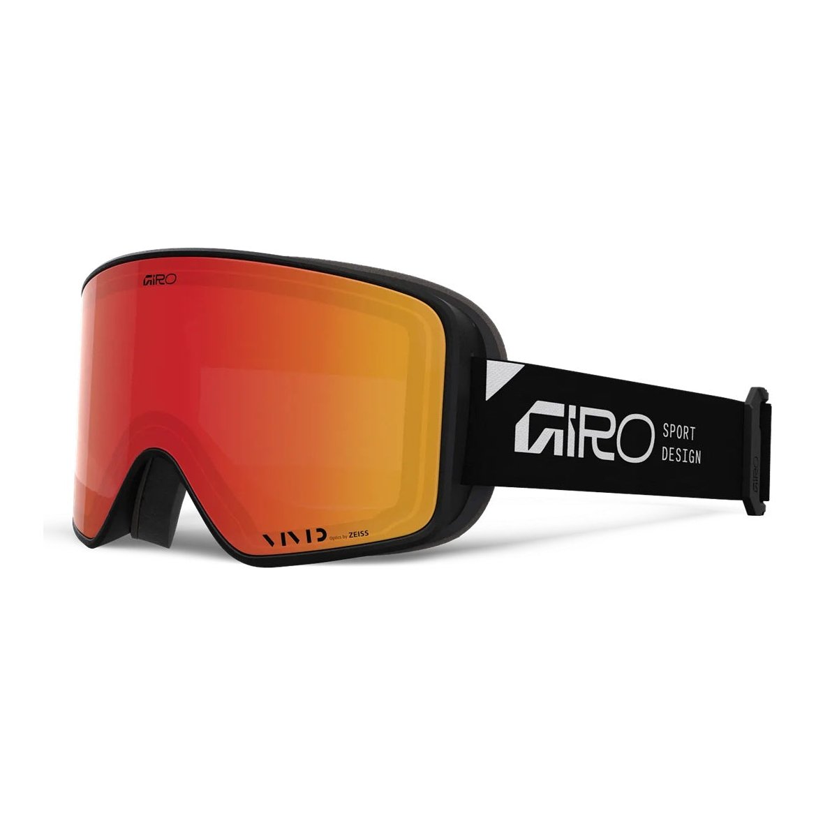 Method II Asian Fit Stacked Black - Ember Lens w/ Infrared Lens - Image 1