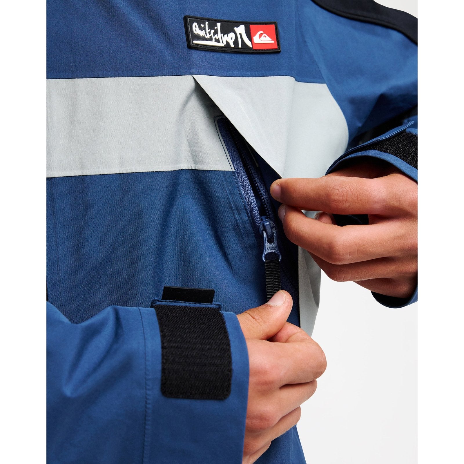 Mens Young Guns Gore-Tex Snow Jacket Dark Denim - Image 10