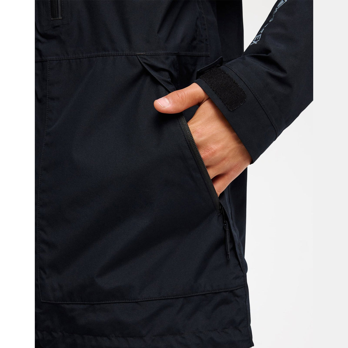 Mens Mission Gore-Tex Snow Jacket True Black - Image 10