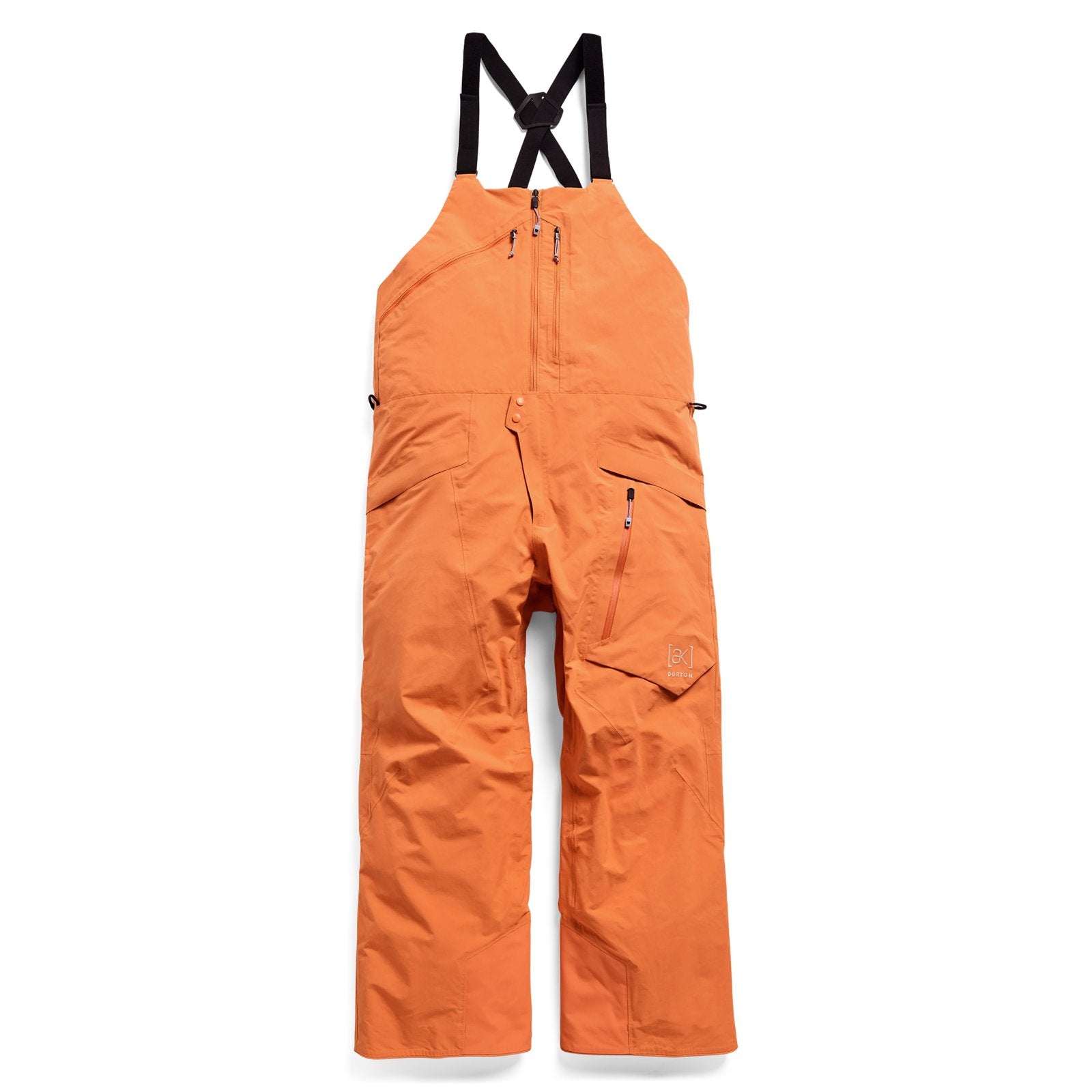 Mens [Ak] Cyclic Gore-Tex 2L Bib Pants Goldfish Orange - Image 10