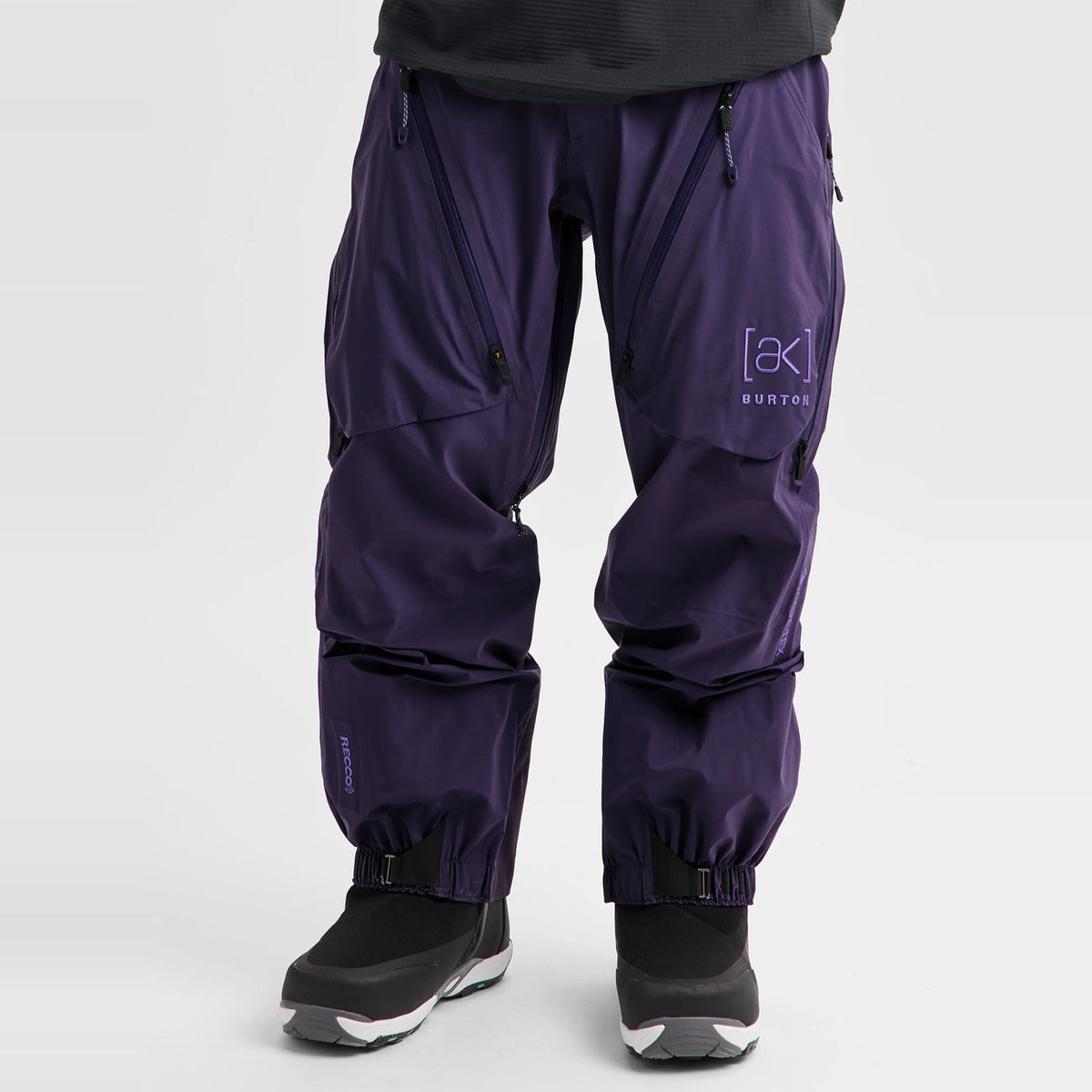 Mens [Ak] Tuvak Gore-Tex C-Knit 3L Pants True Black - Image 10