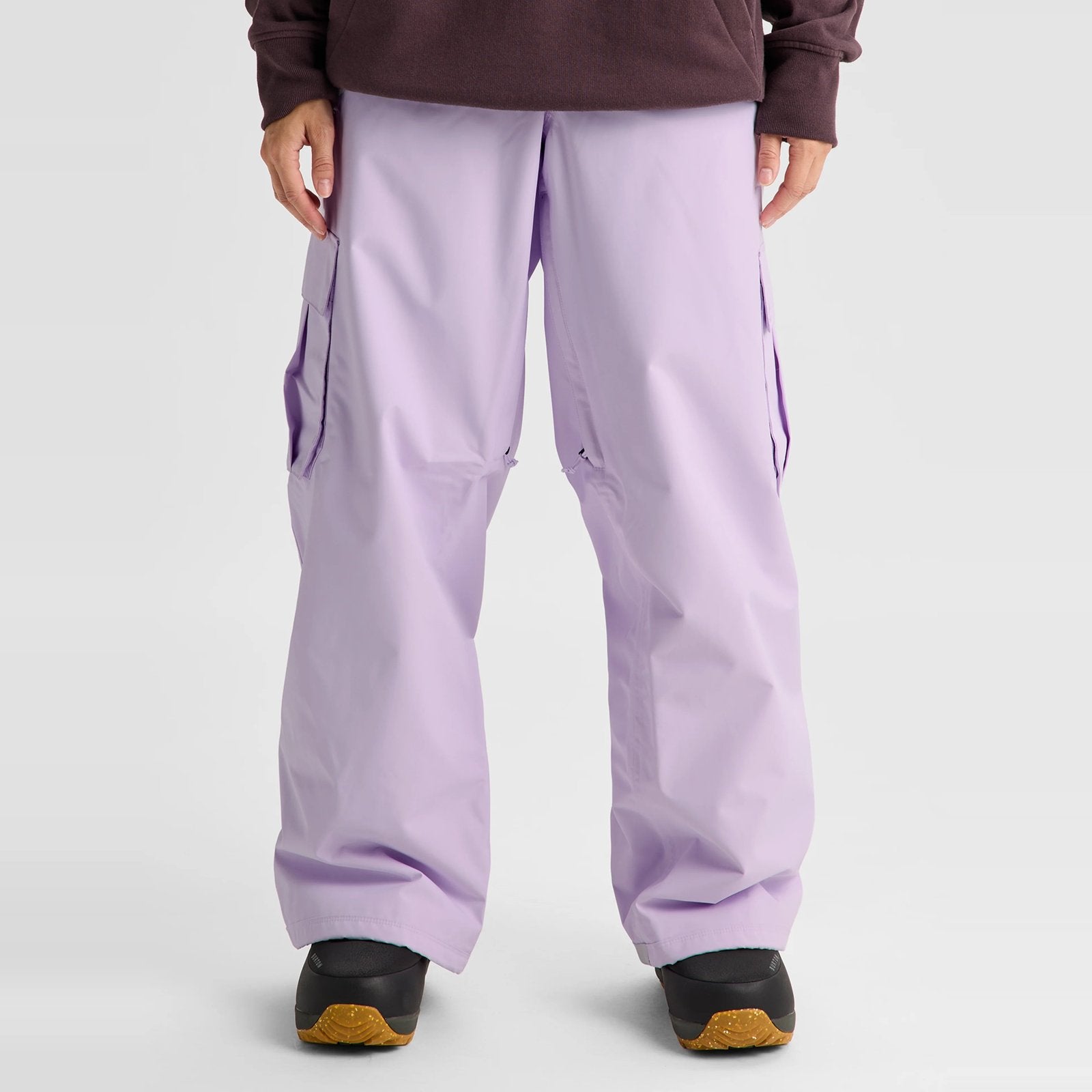 Womens Reserve 2L Baggy Pant Moondust Purple - Image 10
