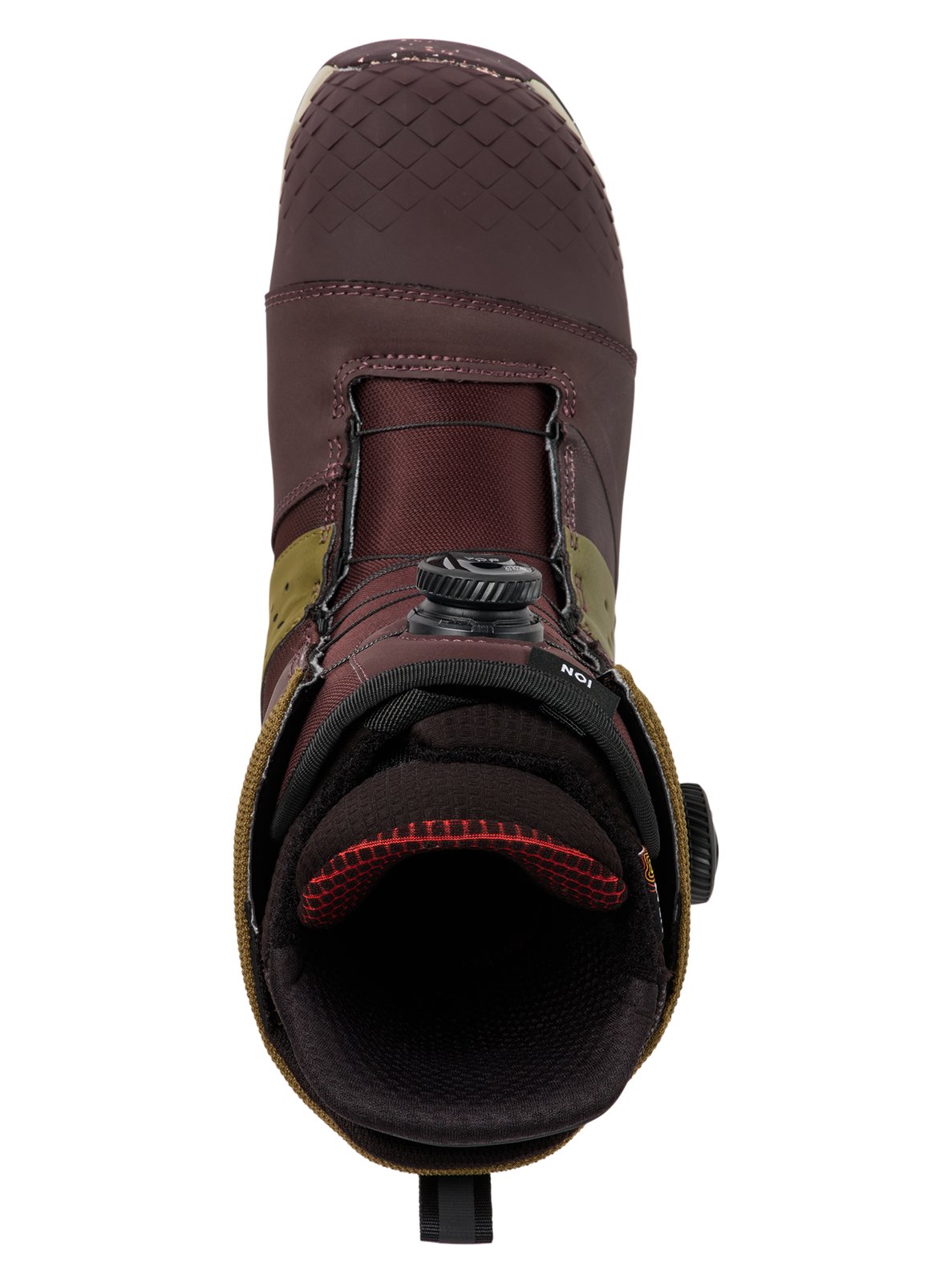 Mens Ion BOA Snowboard Boots Bear Hug Brown - Image 10