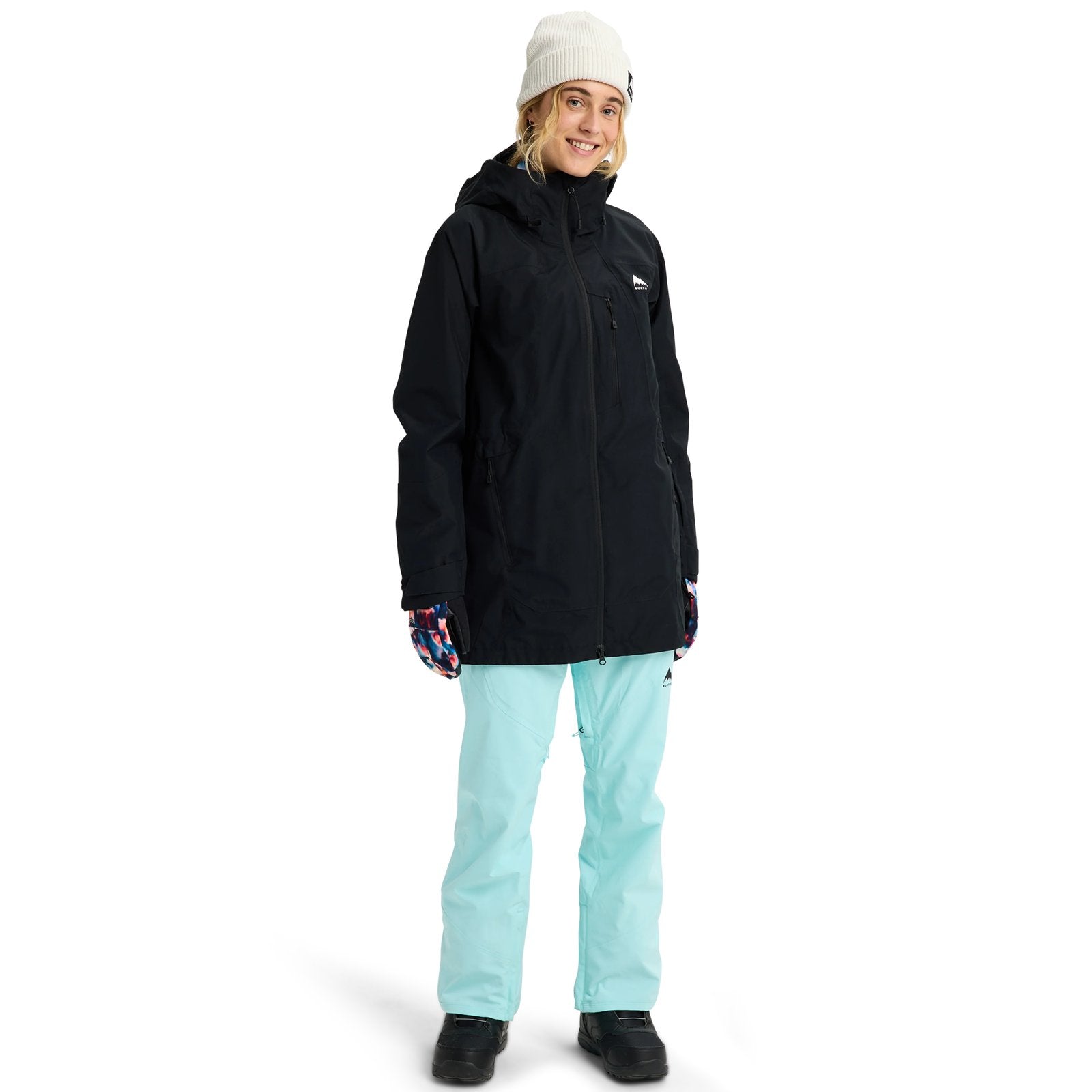 Womens Reserve 2L Jacket True Black - Image 10