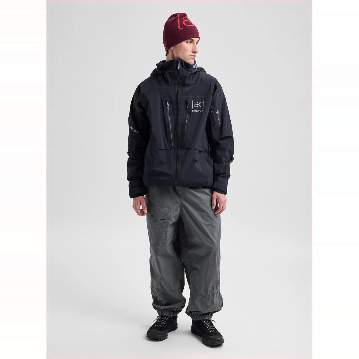Mens [Ak] Hover Gore-Tex C-Knit 3L Stretch Jacket True Black - Image 10