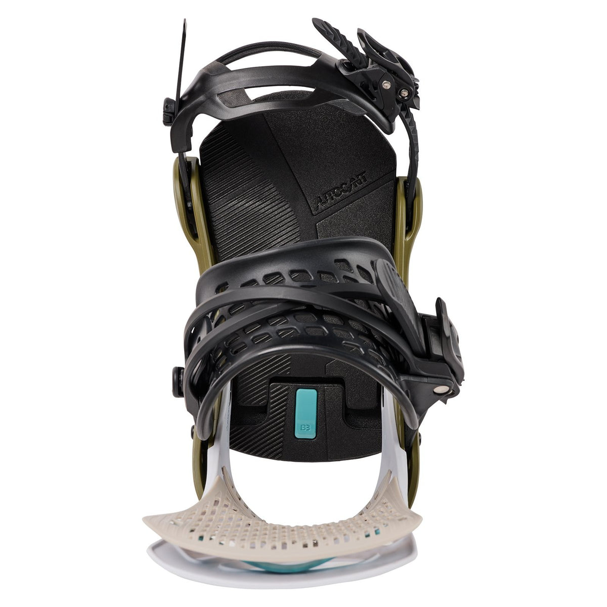 Mens Genesis Re:Flex Snowboard Bindings White / Dried Moss - Image 10