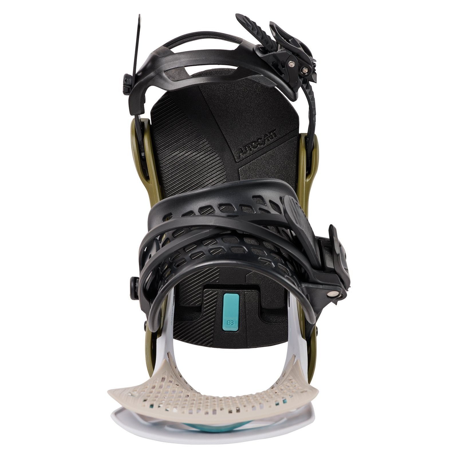 Mens Genesis Re:Flex Snowboard Bindings White / Dried Moss - Image 10