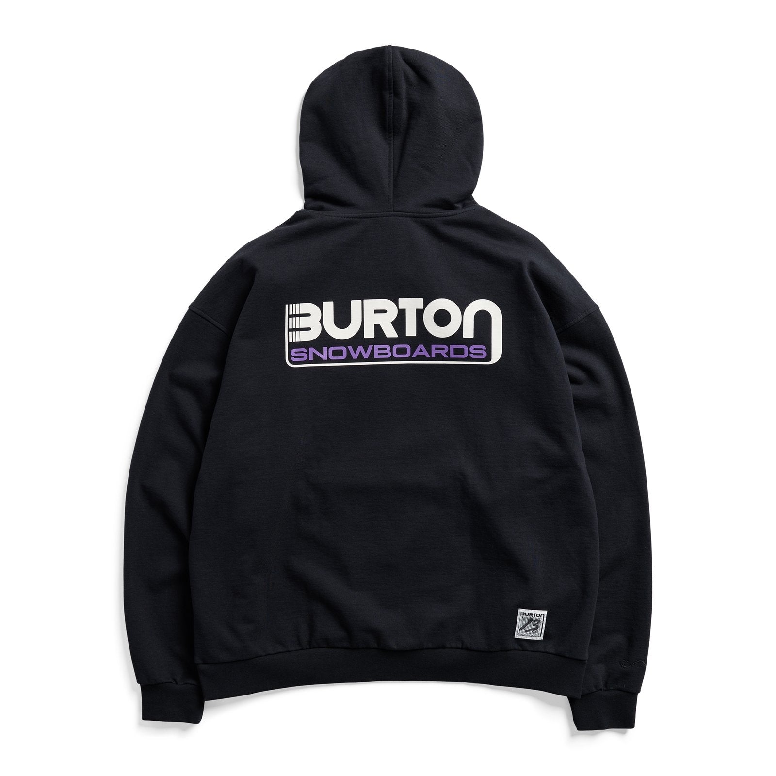 Mens Standard Pullover Hoodie True Black - Image 10