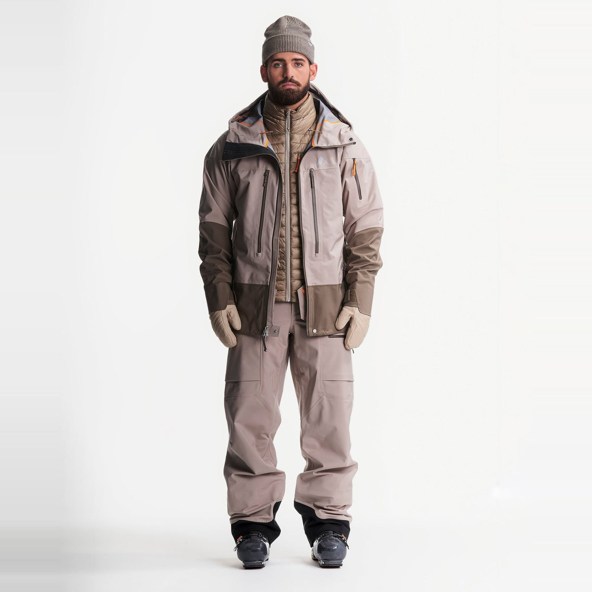 Mens Apex MTN-X 3L Jacket Scree - Image 10