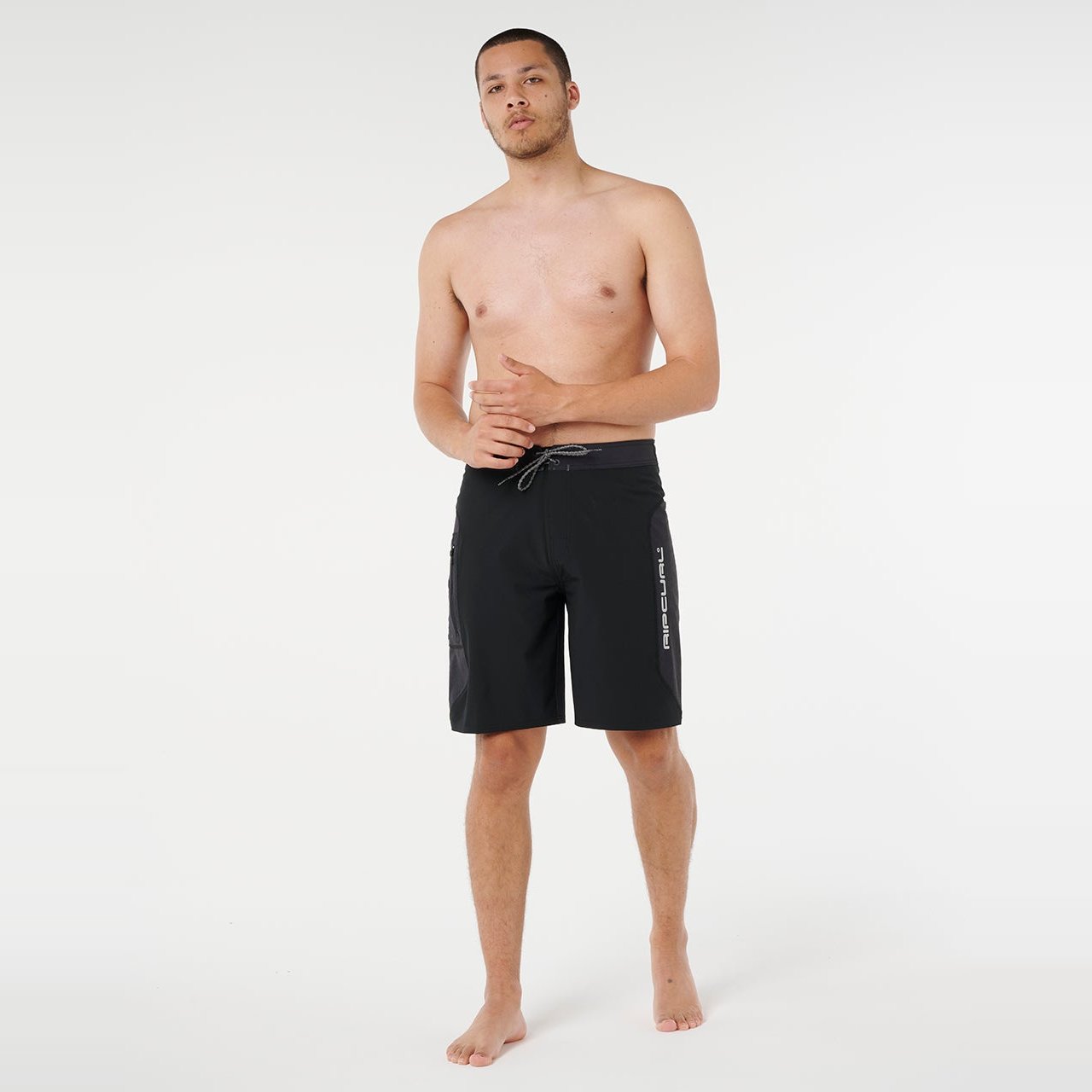 Mirage 20" Pine Night Board Shorts Black / Black - Image 11