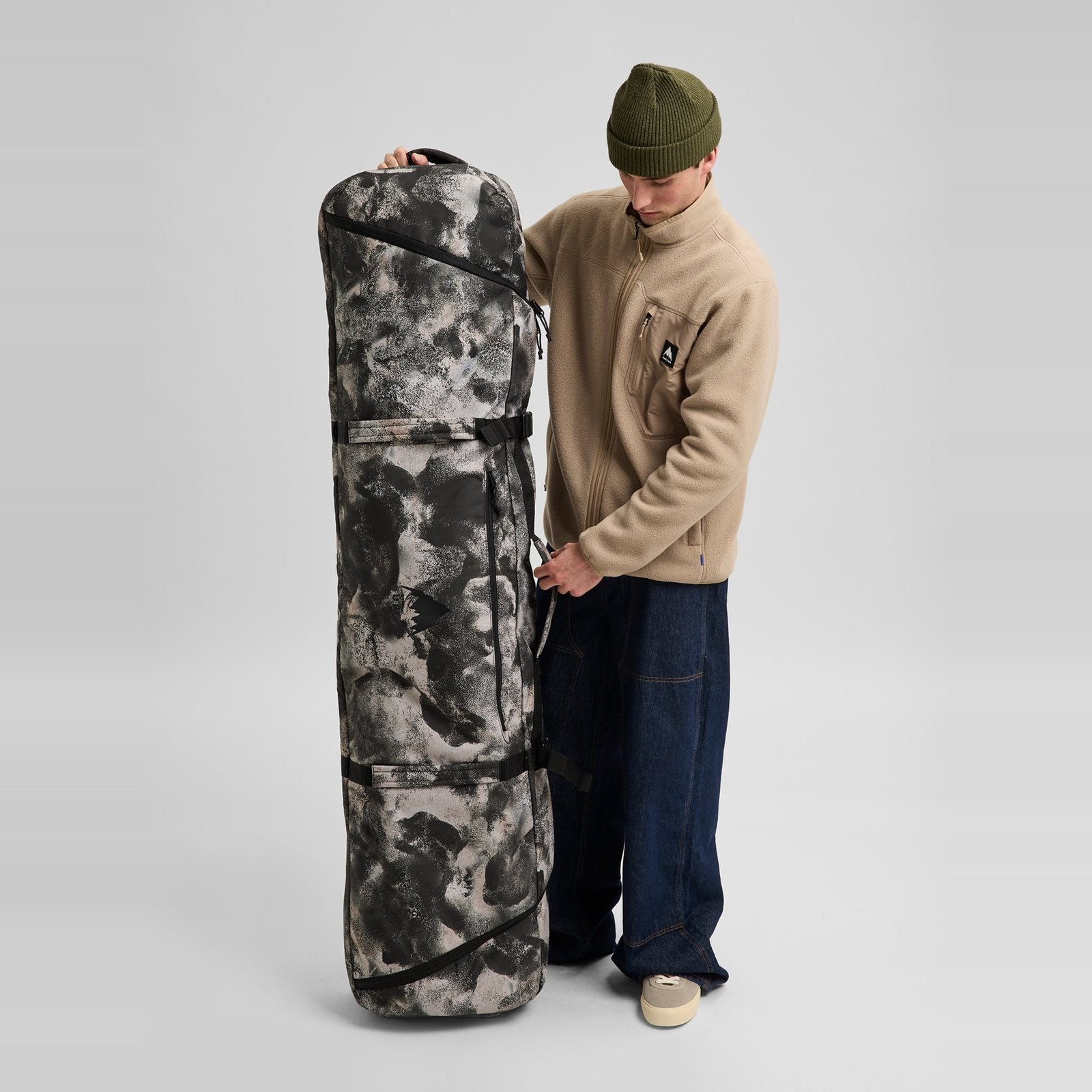 Wheelie Gig Snowboard Bag Desert Rock - Image 11