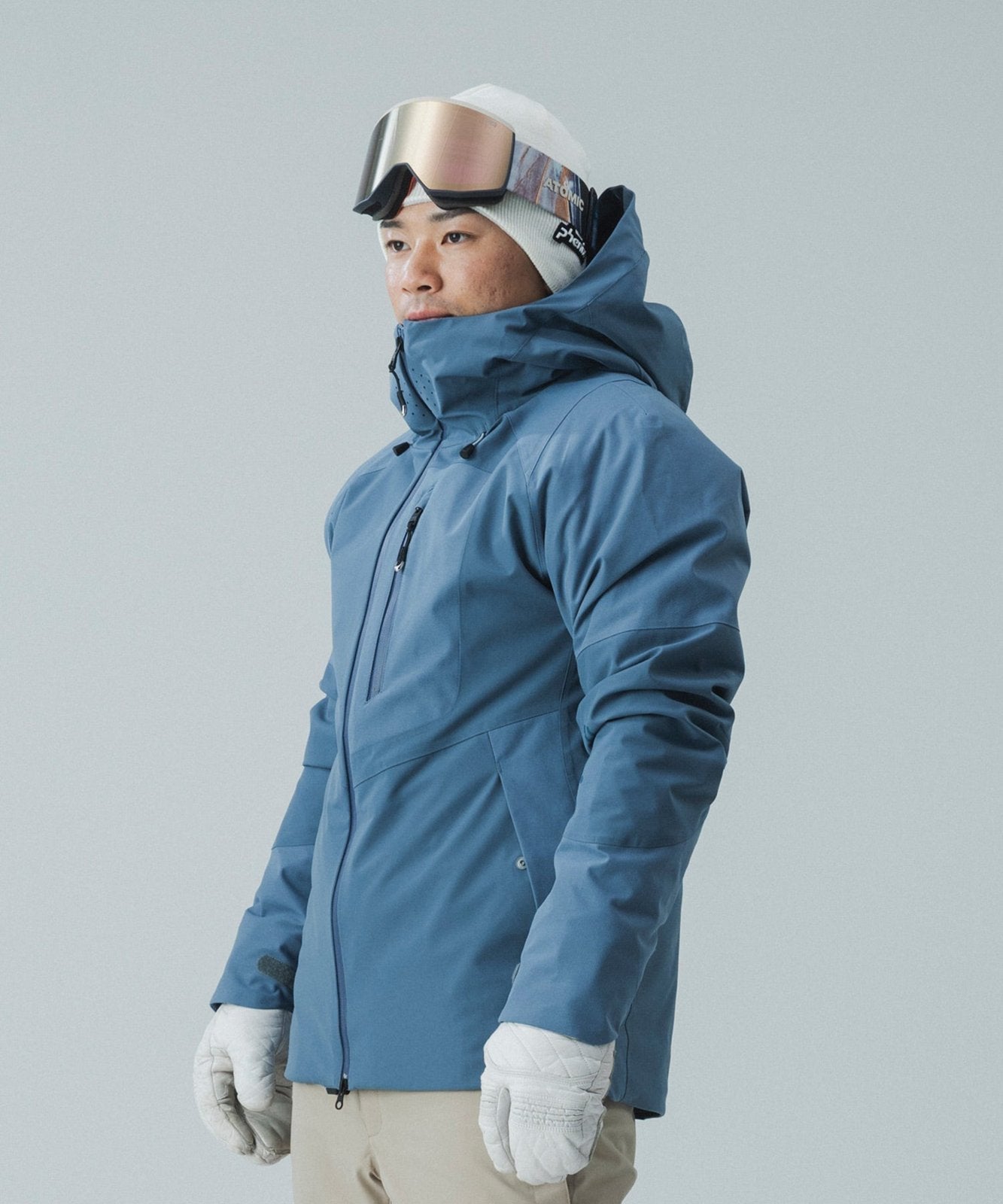 Mens Masters Jacket Gray Blue - Image 11