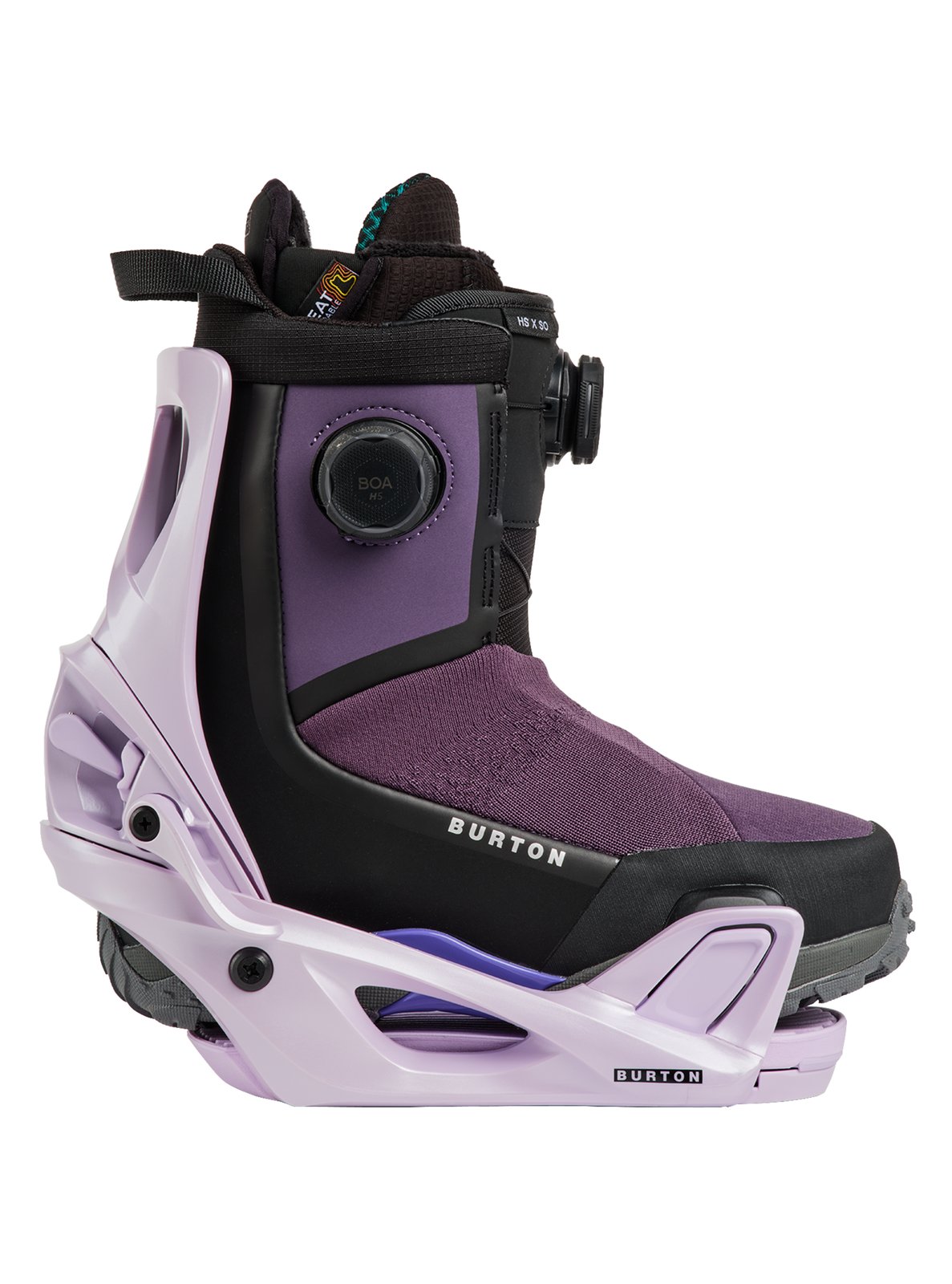 Womens Step On Re:Flex Snowboard Bindings Moondust Purple - Image 11
