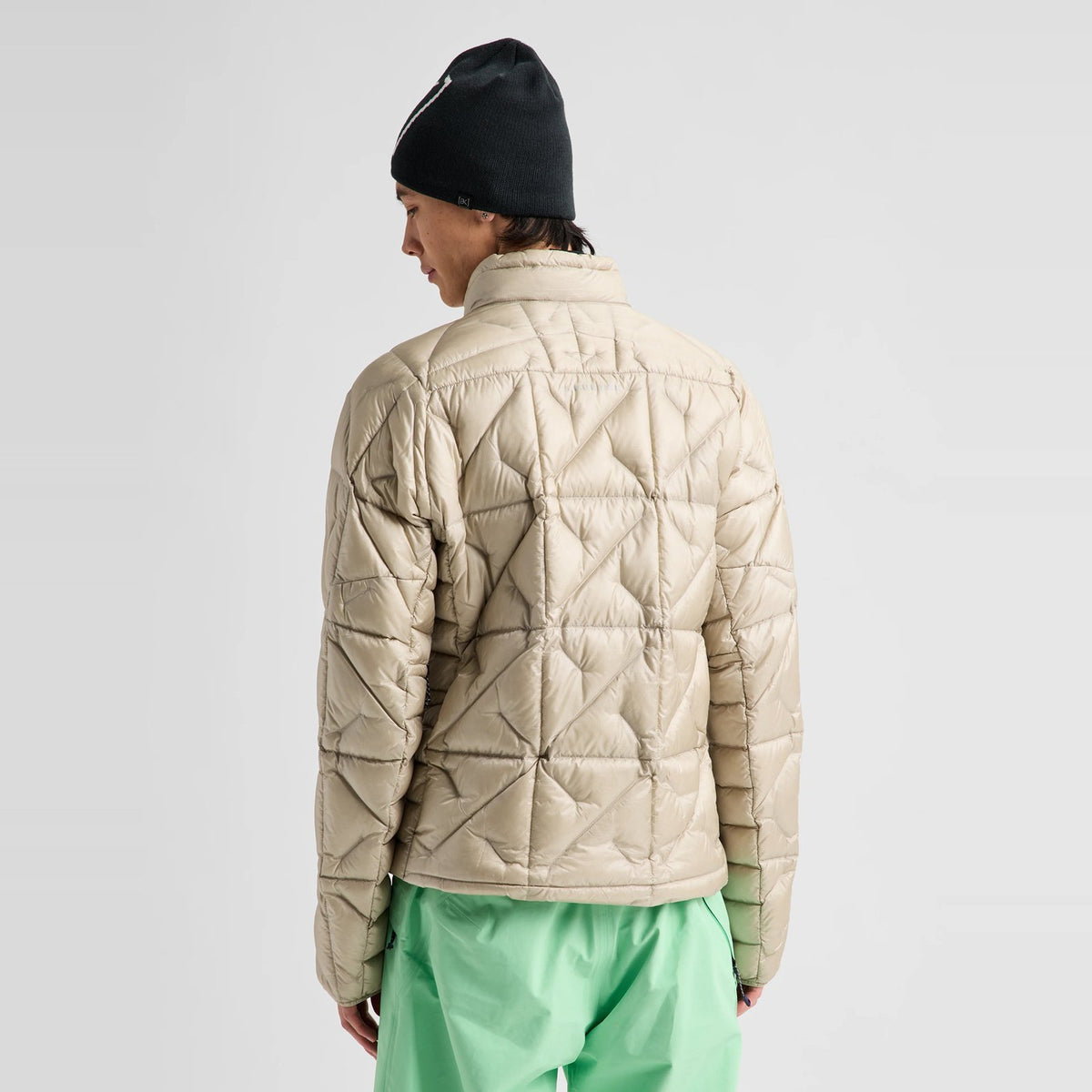 Mens [Ak] Baker Down Jacket True Black - Image 11