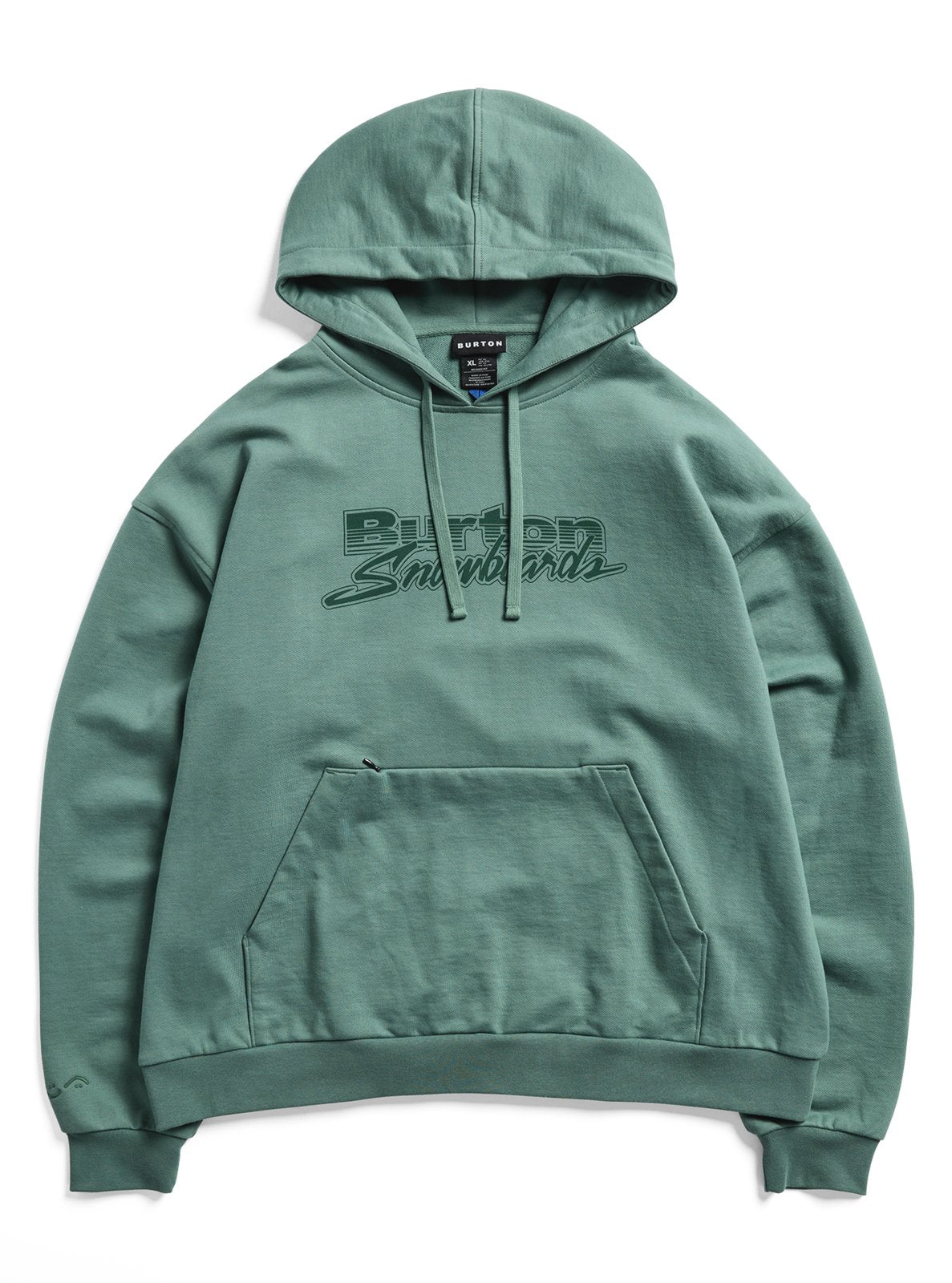 Mens Standard Pullover Hoodie Chillin` Grn - Image 11