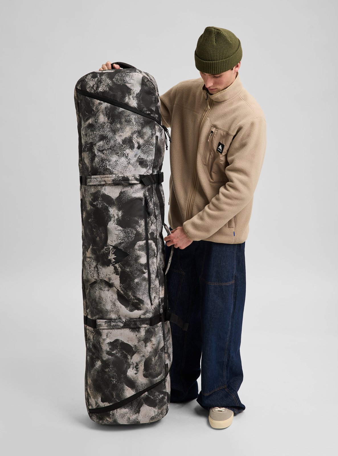 Wheelie Gig Snowboard Bag Desert Rock - Image 11