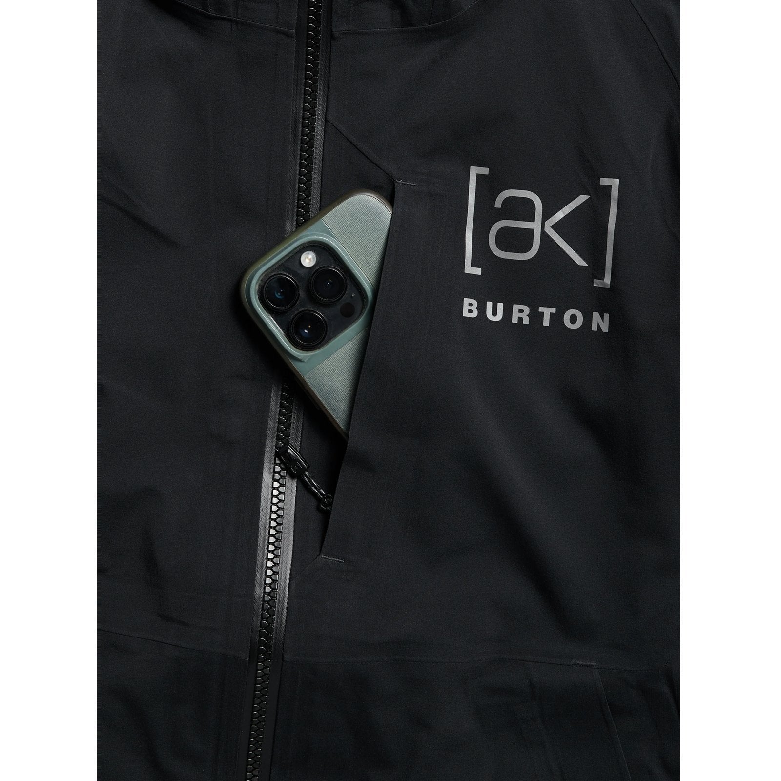 Womens [Ak] Kimmy Gore-Tex 3L Stretch Jacket True Black - Image 3
