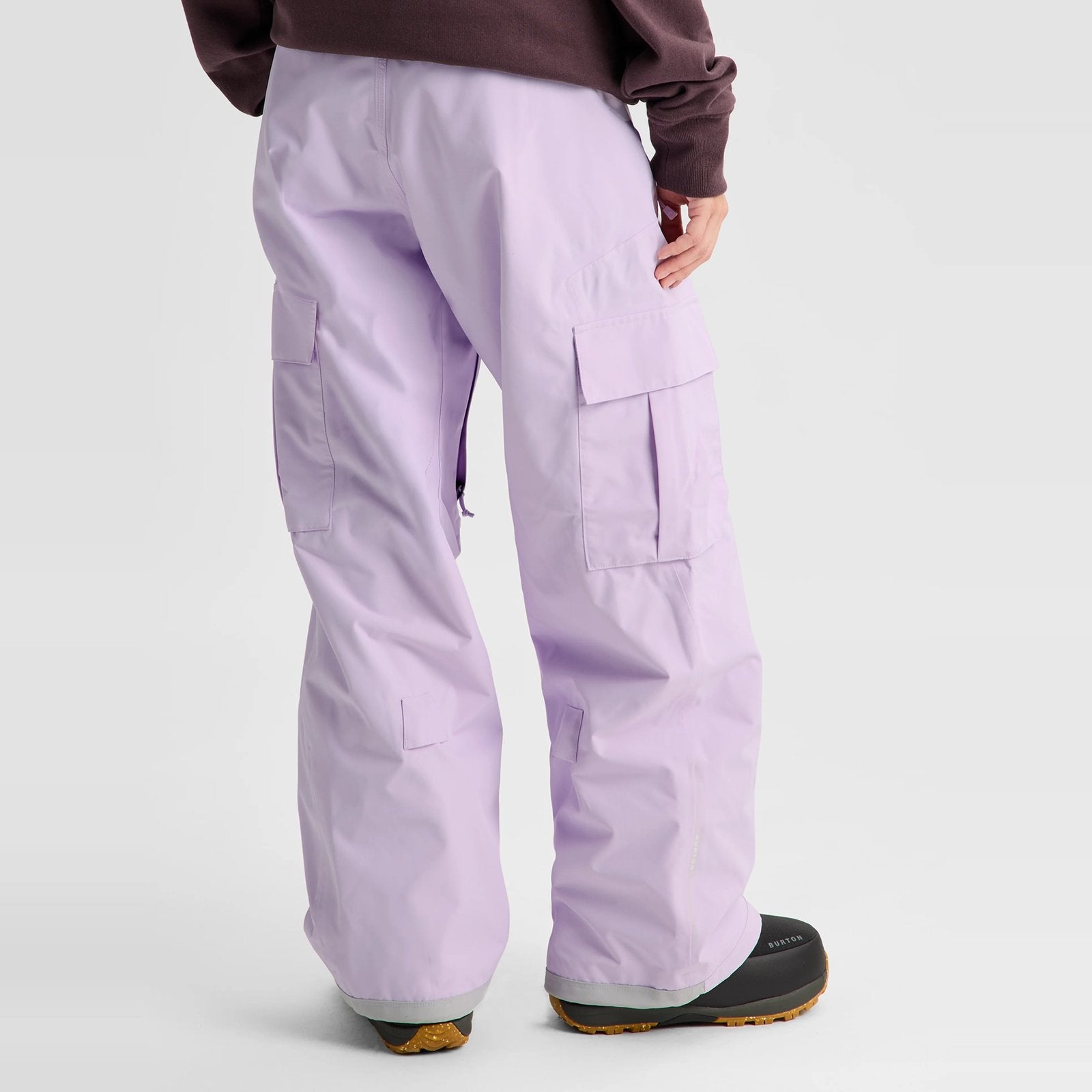 Womens Reserve 2L Baggy Pant Moondust Purple - Image 11