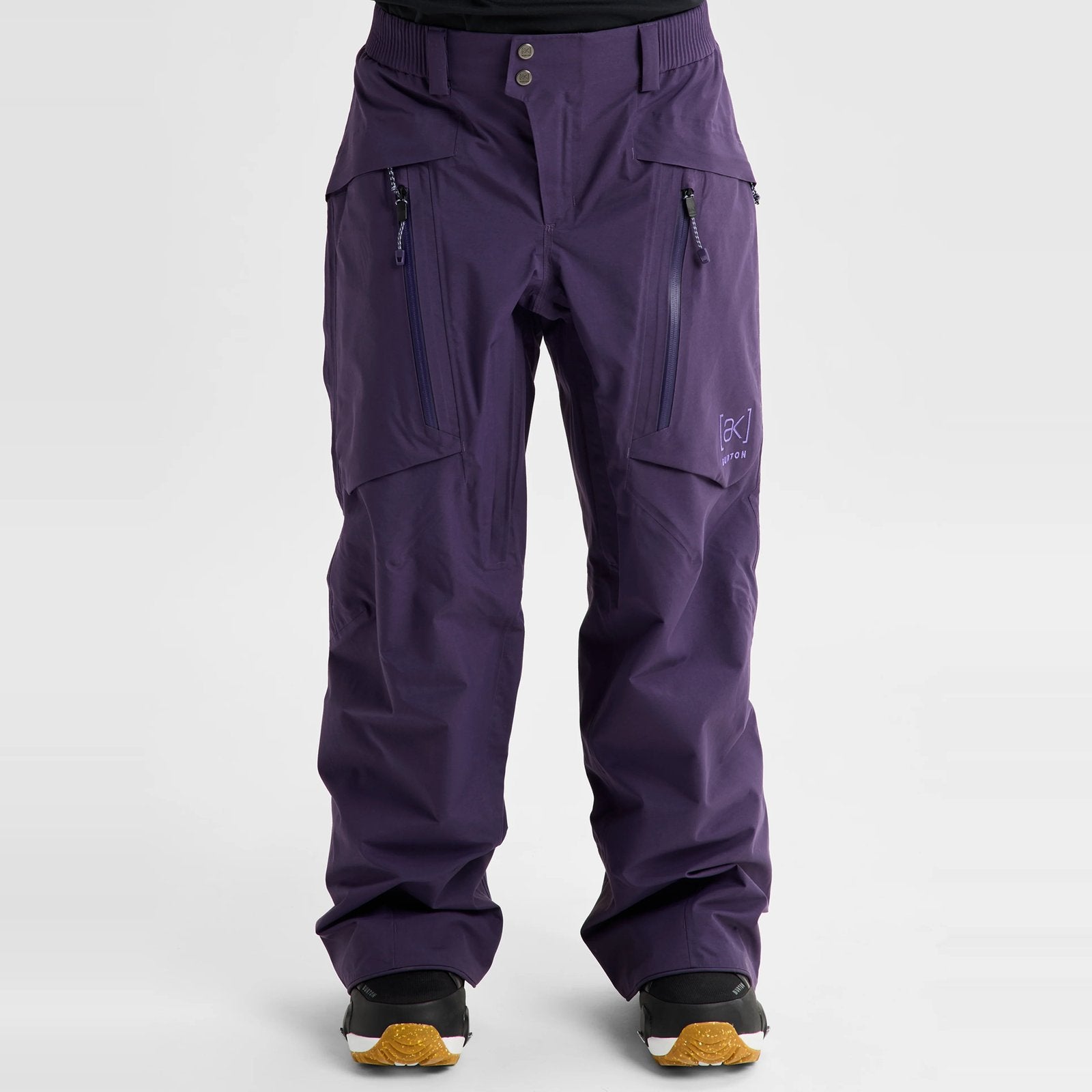 Womens [Ak] Swash Insulated Gore-Tex 2L Pants Nightshade Purple - Image 11