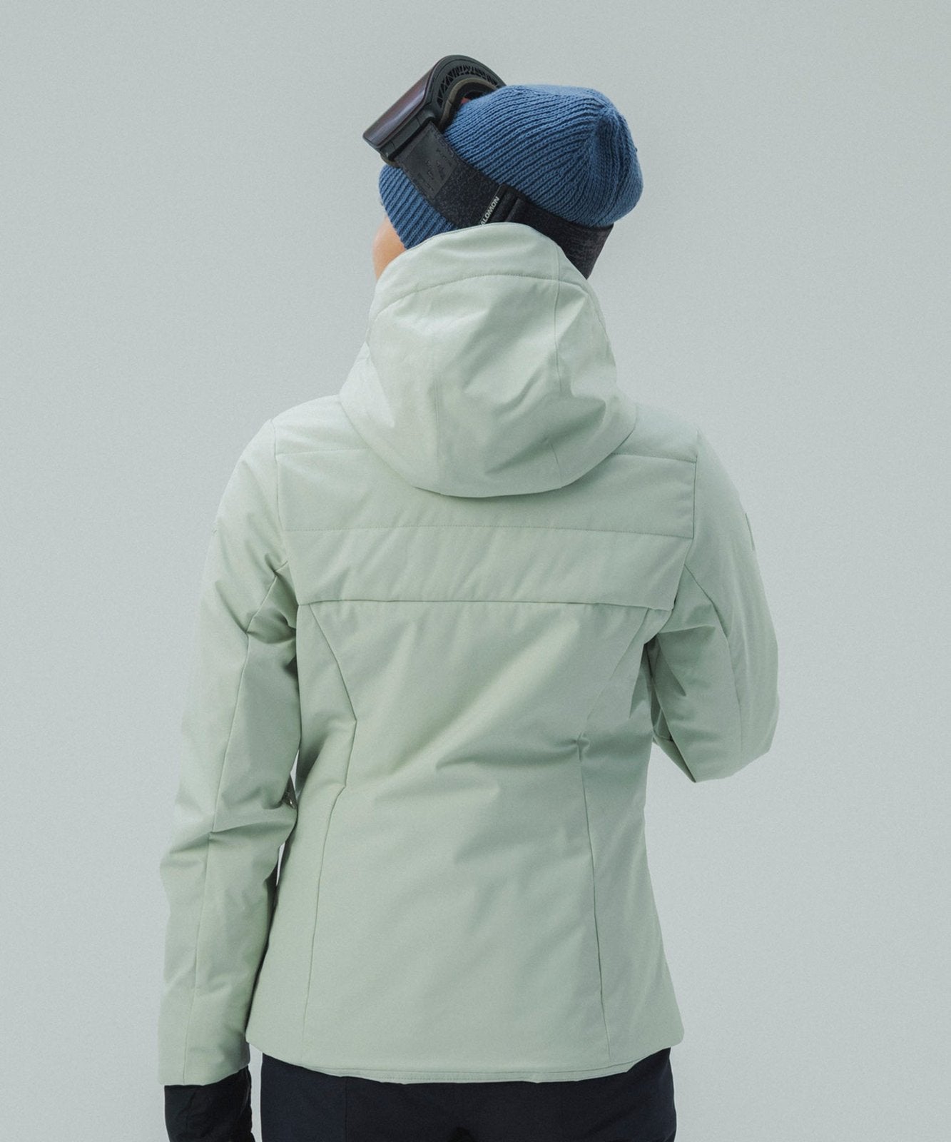 Womens Soft Frame Jacket Mist Green - Image 11