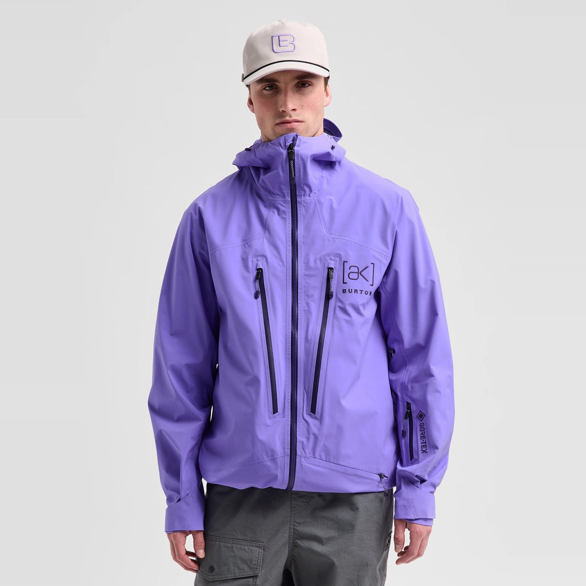 Mens [Ak] Tuvak Gore-Tex C-Knit 3L Jacket Purple Voltage - Image 11