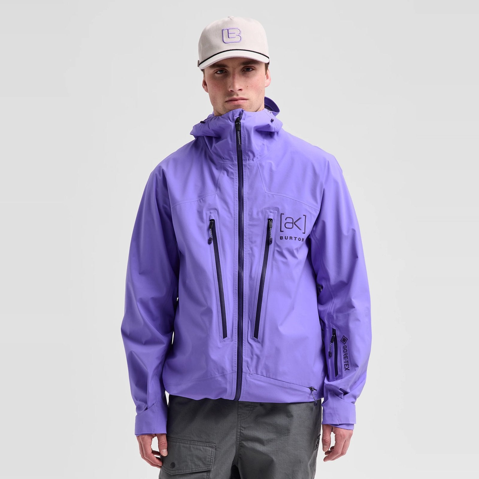 Mens [Ak] Tuvak Gore-Tex C-Knit 3L Jacket Purple Voltage - Image 11