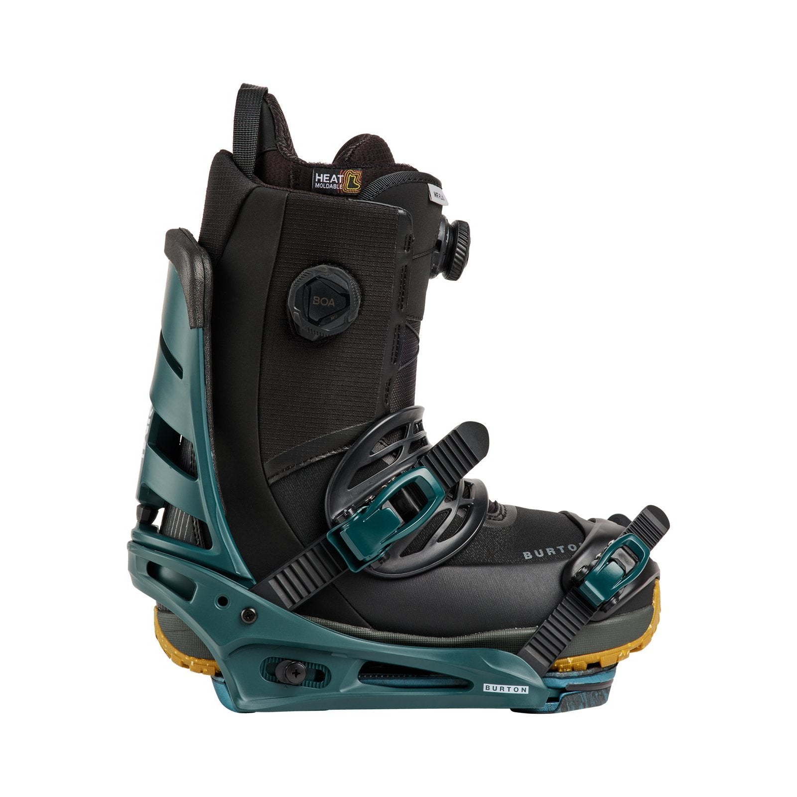 Mens Mission Re:Flex Snowboard Bindings Atlantic Teal - Image 11
