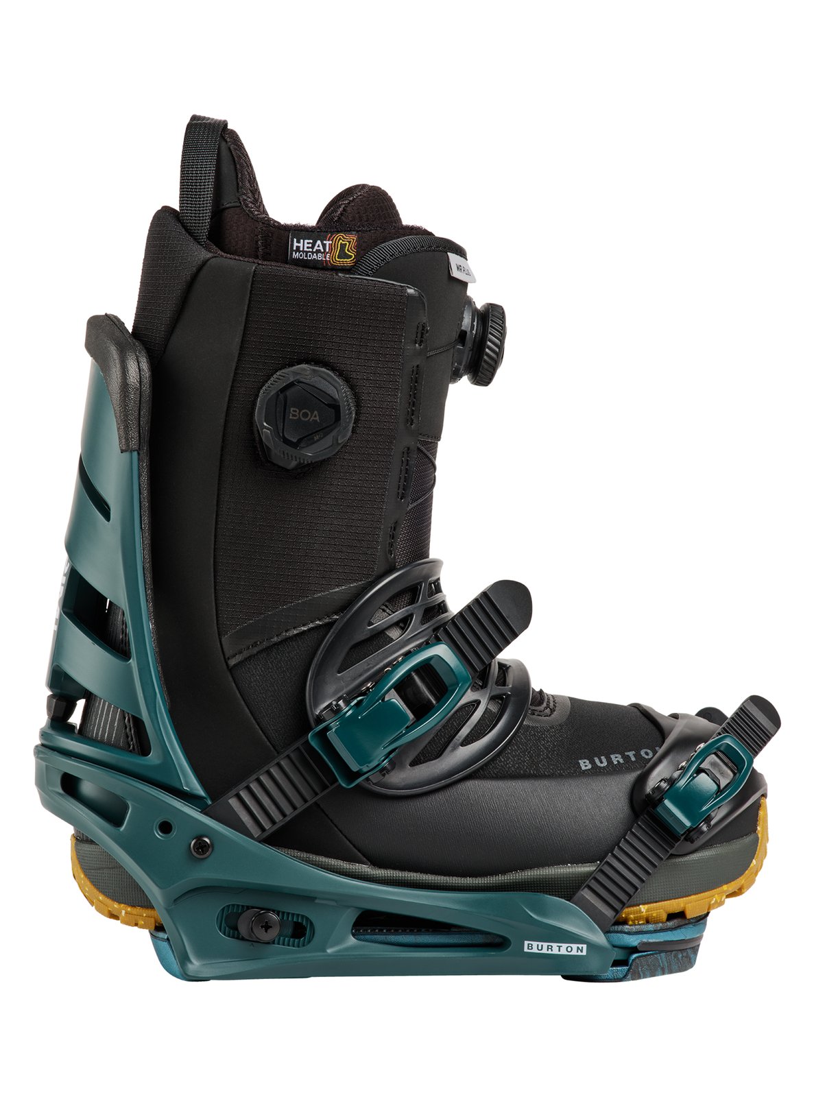 Mens Mission Re:Flex Snowboard Bindings Atlantic Teal - Image 11